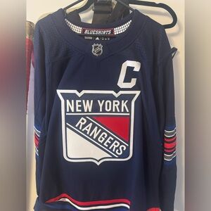 Jacob Trouba Alternate NYR jersey size XL